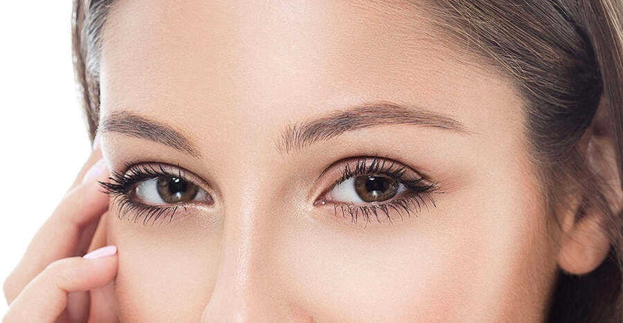 Close-up of a woman