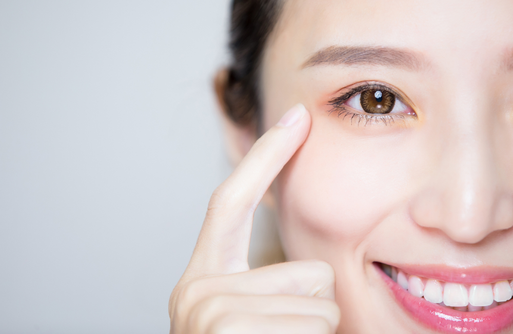 Close-up of a smiling woman